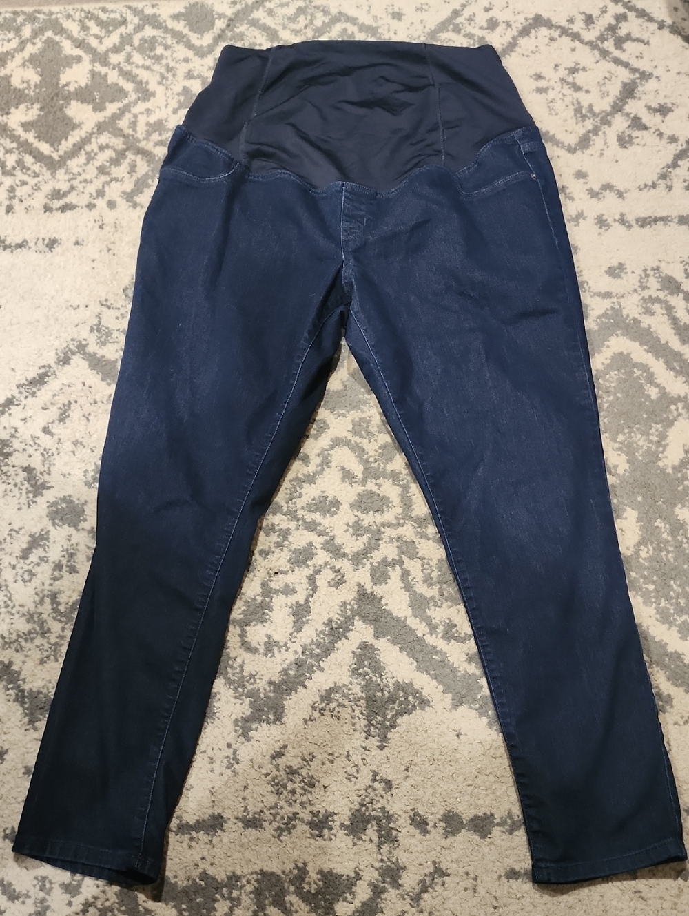 Maternity Isabel Jeans, Women's Size 16/29R, Blue, Denim, Mid Rise, Jegging